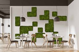 Moss Panels Bring Nature Indoors