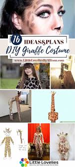 16 diy giraffe costume ideas how to