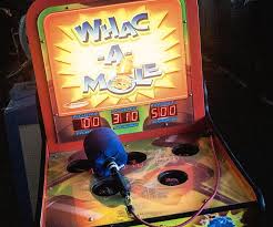 whac a mole arcade machine