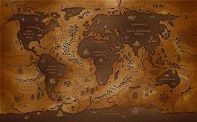 world map wallpaper creative and