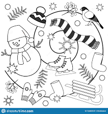 Color the pictures online or print them to color them with your paints or crayons. Winter Coloring Pages For Kids And Adults Stock Illustration Doctor The Picturedren Pictures Free Images Printable Sheets Approachingtheelephant