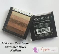 makeup revolution shimmer brick