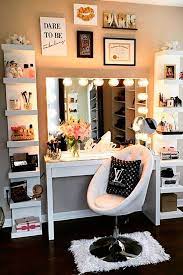 feminine makeup room ideas that women