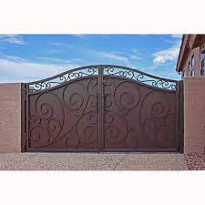 Select from premium iron gate of the highest quality. China Decoration House Driveway Wrought Iron Front Gate Designs For Home China Front Door Security Door