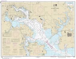Baltimore Harbor Maryland 2018 Nautical Chart