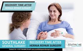 recovery time after hernia repair