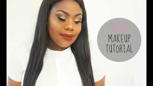 prom glam makeup tutorial 2016 dark