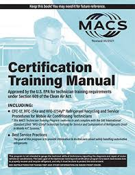 Obtaining epa certification indicates that you are expertly qualified to build. Epa 609 Certification Tests Training Materials With Macs