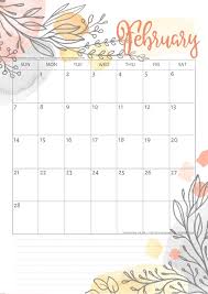 This blank february calendar printable is available in excel, word or pdf format. Free Printable February 2021 Calendar Pdf Cute Freebies For You
