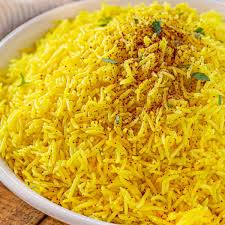 persian yellow rice recipe dinner