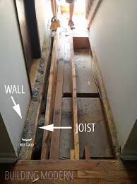 Jacking Up Some Floor Joists