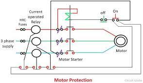 motor protection scheme circuit globe