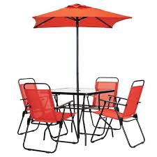 Metal Square Outdoor Patio Table Set