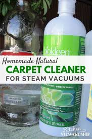 natural carpet cleaner for steam vacuums