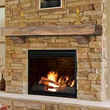Pearl Shenandoah Dune Fireplace Mantel