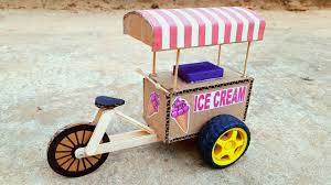 diy ice cream cart trolley