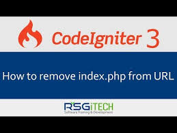 remove index php from url
