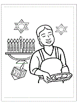 To print out your hanukkah coloring page, just click on the image you want to view and print the larger picture on the next page. Hanukkah Coloring Pages Chanukah
