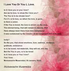 love poem by mutsawashe museredza