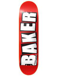 Skate decks, real, krooked, primitive, powell peralta, dgk, thrasher, cool skateboard decks, revive. Baker Brand Logo White 8 125 Skate Deck Bei Blue Tomato Kaufen