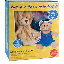 build a bear kit curly teddy bear