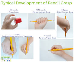Typical Pencil Grasp Development For Kids Pencil Grip