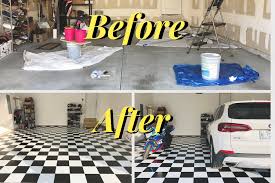 garage makeover flooring for