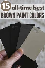 15 Best Brown Paint Colors For Rich