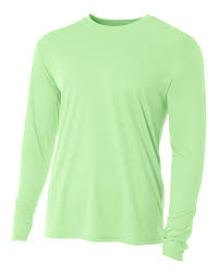 a4 youth long sleeve cooling