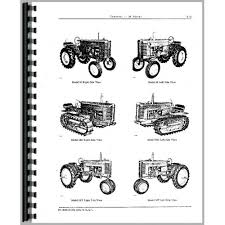john deere m tractor parts manual