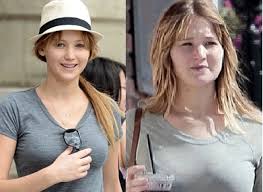 jennifer lawrence without makeup see