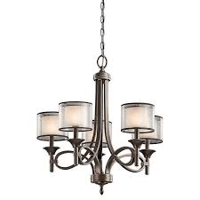 Lucky for us, there are plenty of tiffany style ceiling lights at our store. Kichler Lacey Mission Bronze Finish 5 Light Chandelier Kl Lacey5 Mb Tiffany Lighting Direct