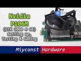 nvidia p106m gtx 1060 4gb mxm module