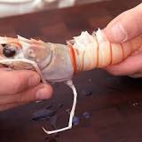How much meat is in a langoustine?