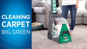 bissell carpet cleaner big green clean