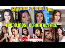 beautiful face filipina celebrities
