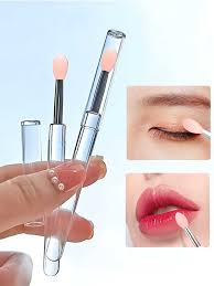 1pc portable silicone lip brush with