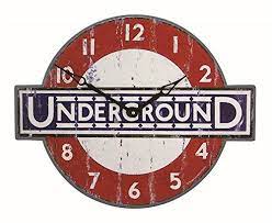 Clock Wall Clock London Underground