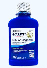 equate milk of magnesia magnesium