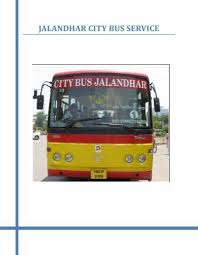 jalandhar city bus service national