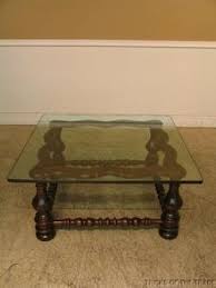 Free design service and inspiration. 9288 Ethan Allen Pine Glass Top Coffee Table 39840856