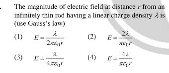Magnitude Of Electric Field At Distance