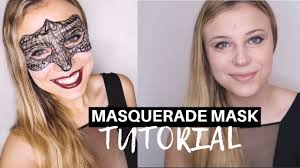 masquerade mask halloween makeup