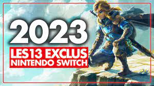 Les 13 jeux EXCLUSIFS à venir sur Switch en 2023 😍 - YouTube