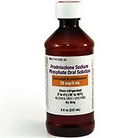 Prednisolone Sodium Phosphate Oral Solution 25mg 5ml Dosage