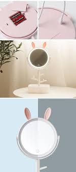 bunny makeup mirror with light apollobox