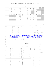 Ipa Chart Templates Samples Forms