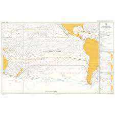 Admiralty Chart 5128 05 Routeing South Pacific Ocean May