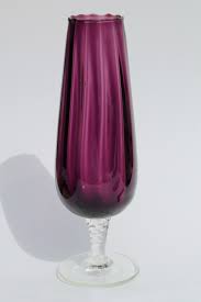 60s Vintage Italian Art Glass Vase