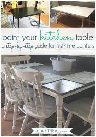 How To Paint Your Kitchen Table